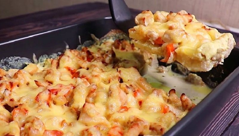 Сливочная запеканка с курицей и овощами: простота, которая звучит как ресторанный вкус