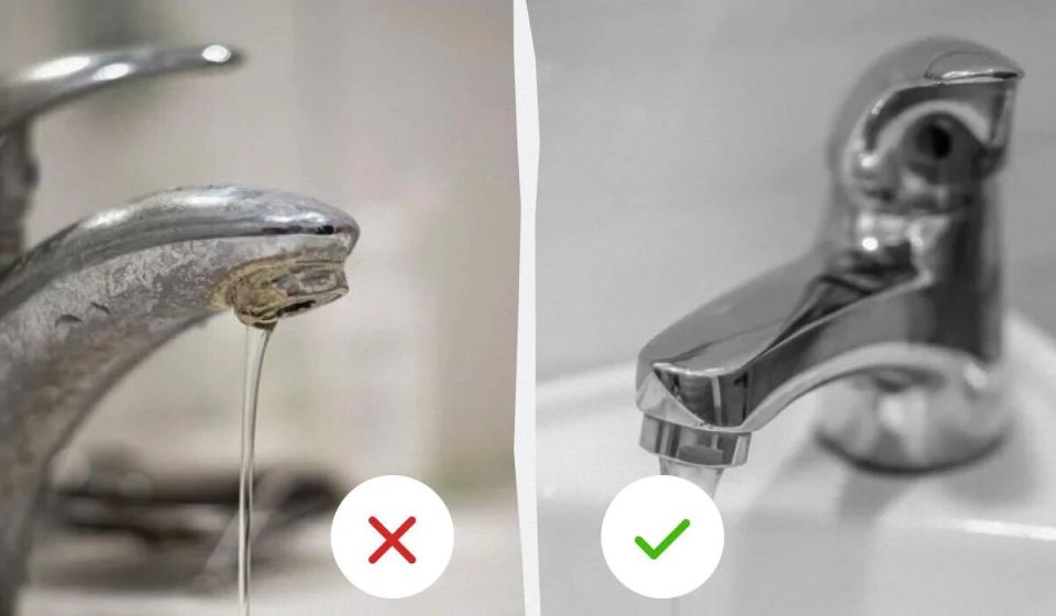 Эффективное решение для блестящих кранов: как убрать известковый налет за полчаса